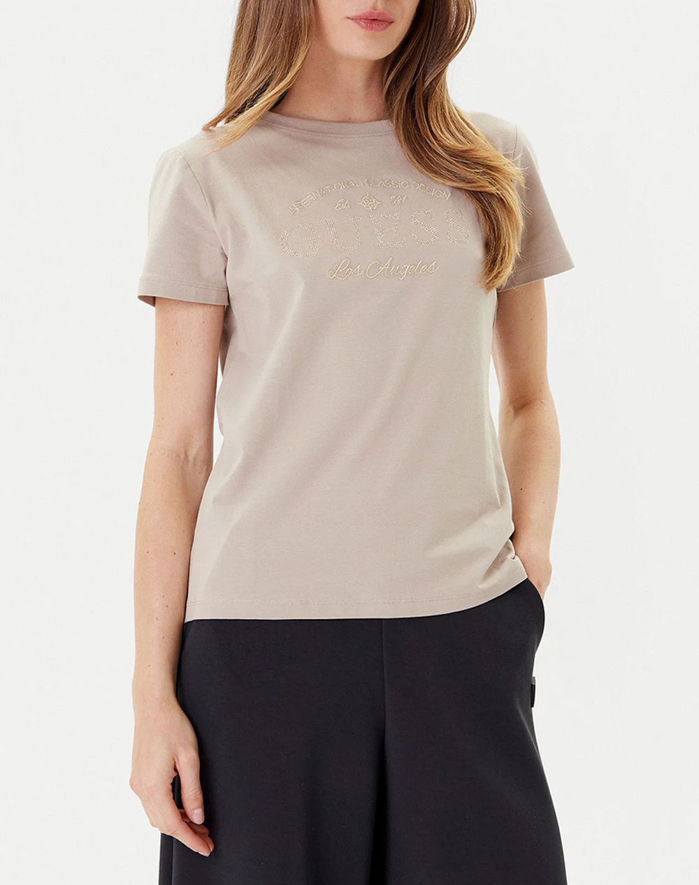 GUESS MARINA SS CN T-SHIRT ДАМСКА ТЕНИСКА