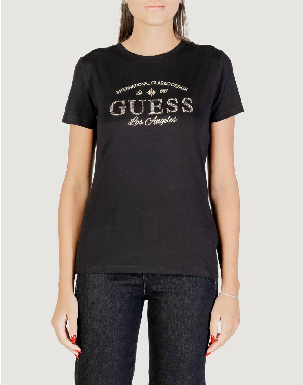 GUESS MARINA SS CN T-SHIRT ДАМСКА ТЕНИСКА