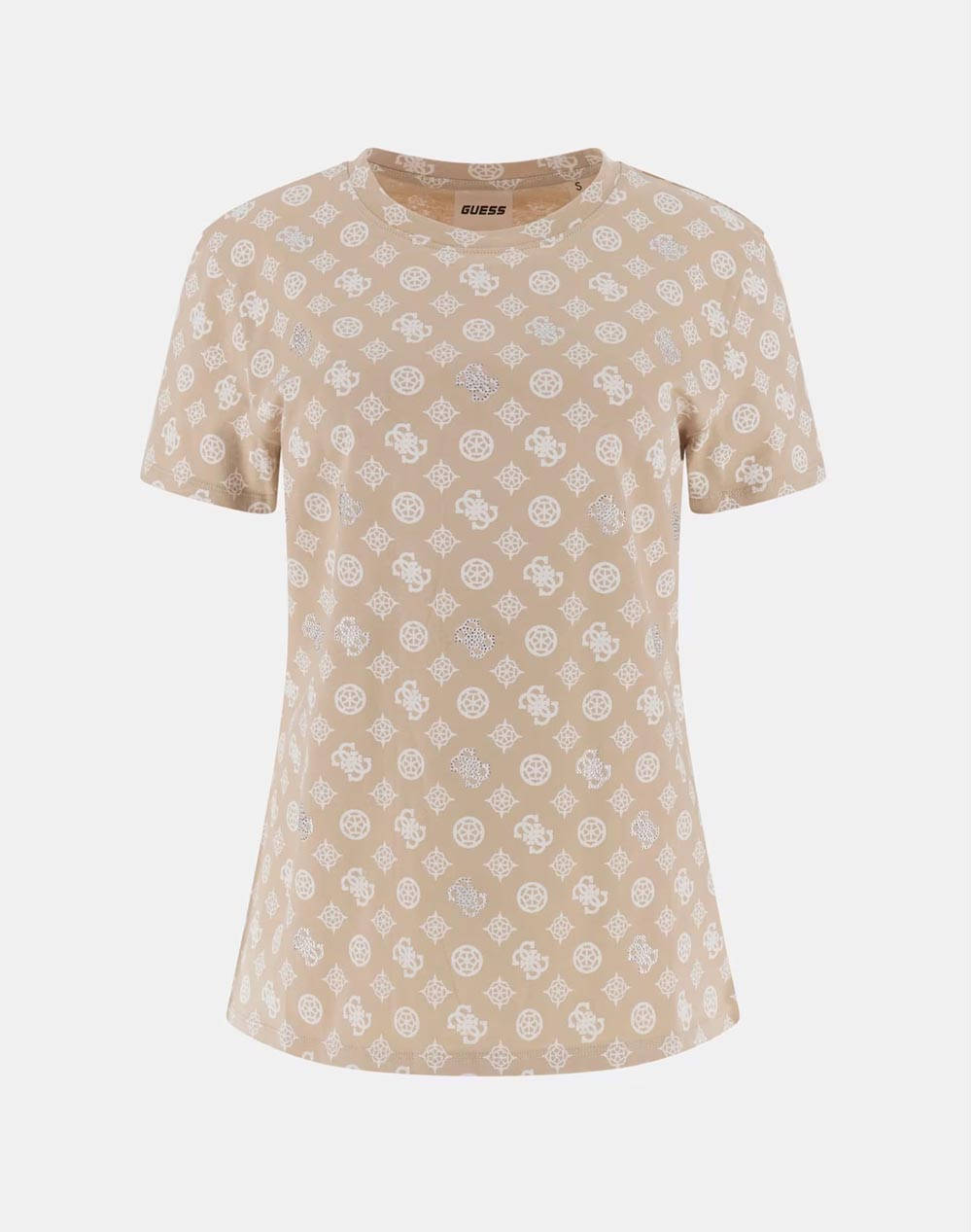 GUESS GLORIA PEONY SS T-SHIRT ДАМСКА ТЕНИСКА