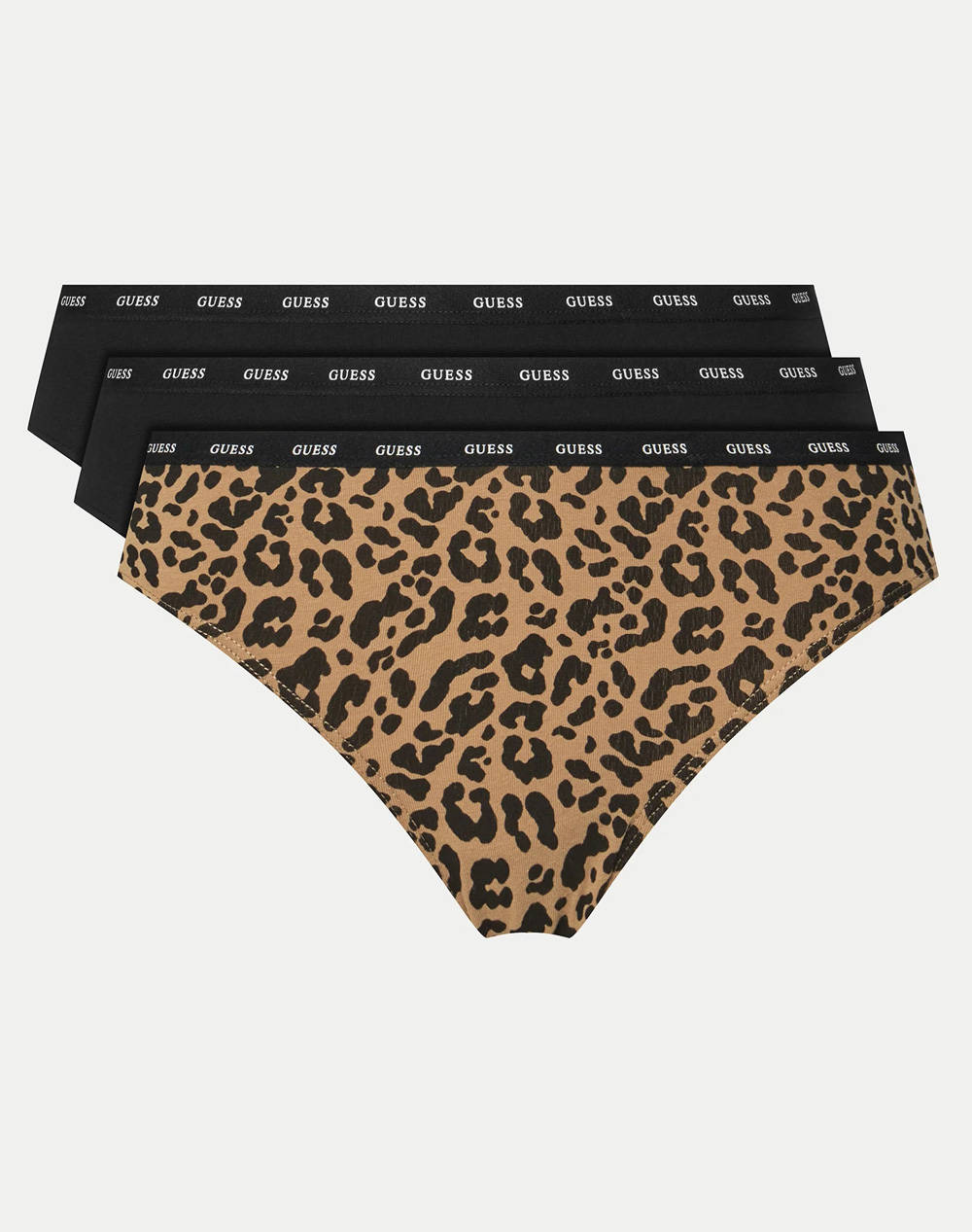 GUESS 3 PACK PRINTED BASIC BRIEF ДАМСКО БЕЛЬО