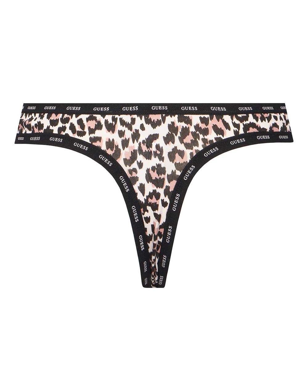GUESS 3PACK PRINTED BASIC THONG WOMENS UNDERWEAR