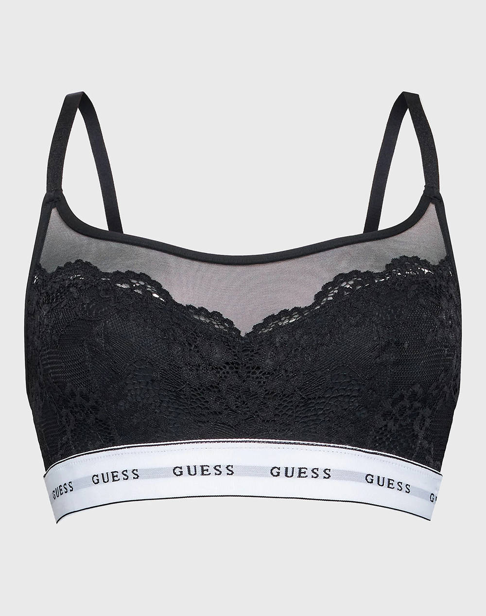 GUESS UNDERWEAR BELLE BRALETTE SOFT - DAILY LACE WOMENS UNDERWEAR