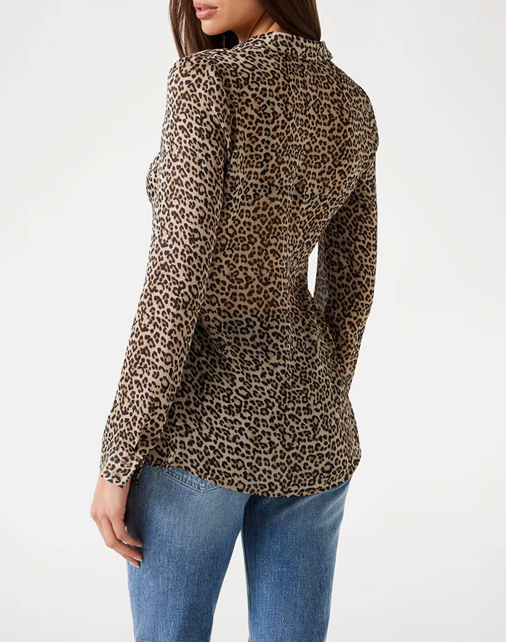 GUESS LS CLOUIS SHIRT WOMENS SHIRT
