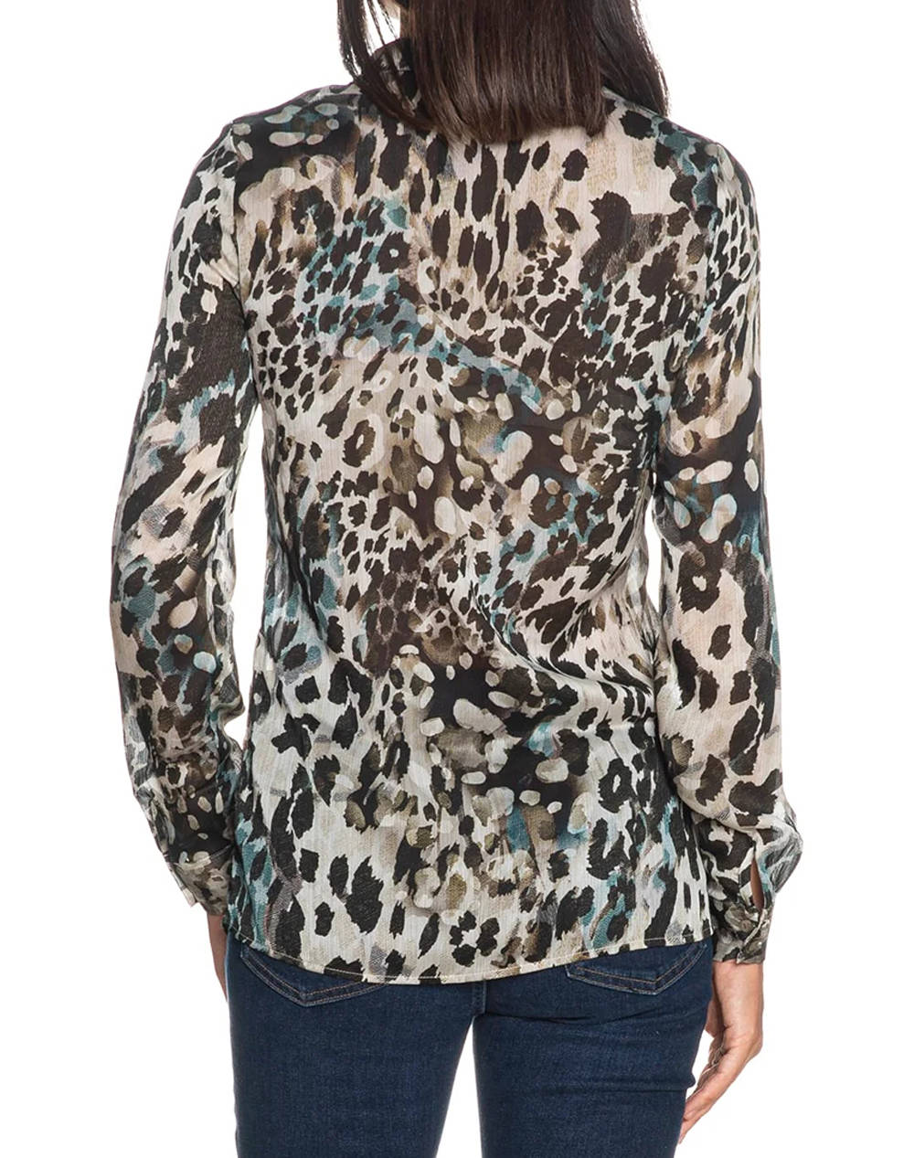 GUESS LS CLOUIS SHIRT WOMENS SHIRT