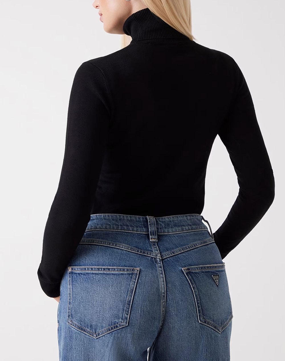 GUESS LS TN MELANIE TRIANGLE LOGO SW ПЛЕТЕНИ ДАМСКИ ДРЕХИ