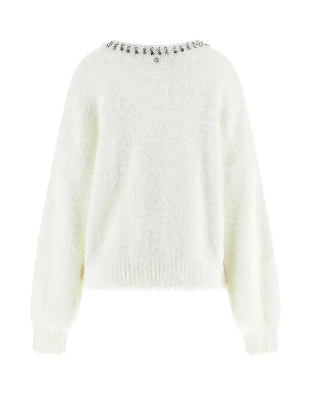 GUESS LS CN ARISA RHINESTONE SWTR ПЛЕТЕНИ ДАМСКИ ДРЕХИ