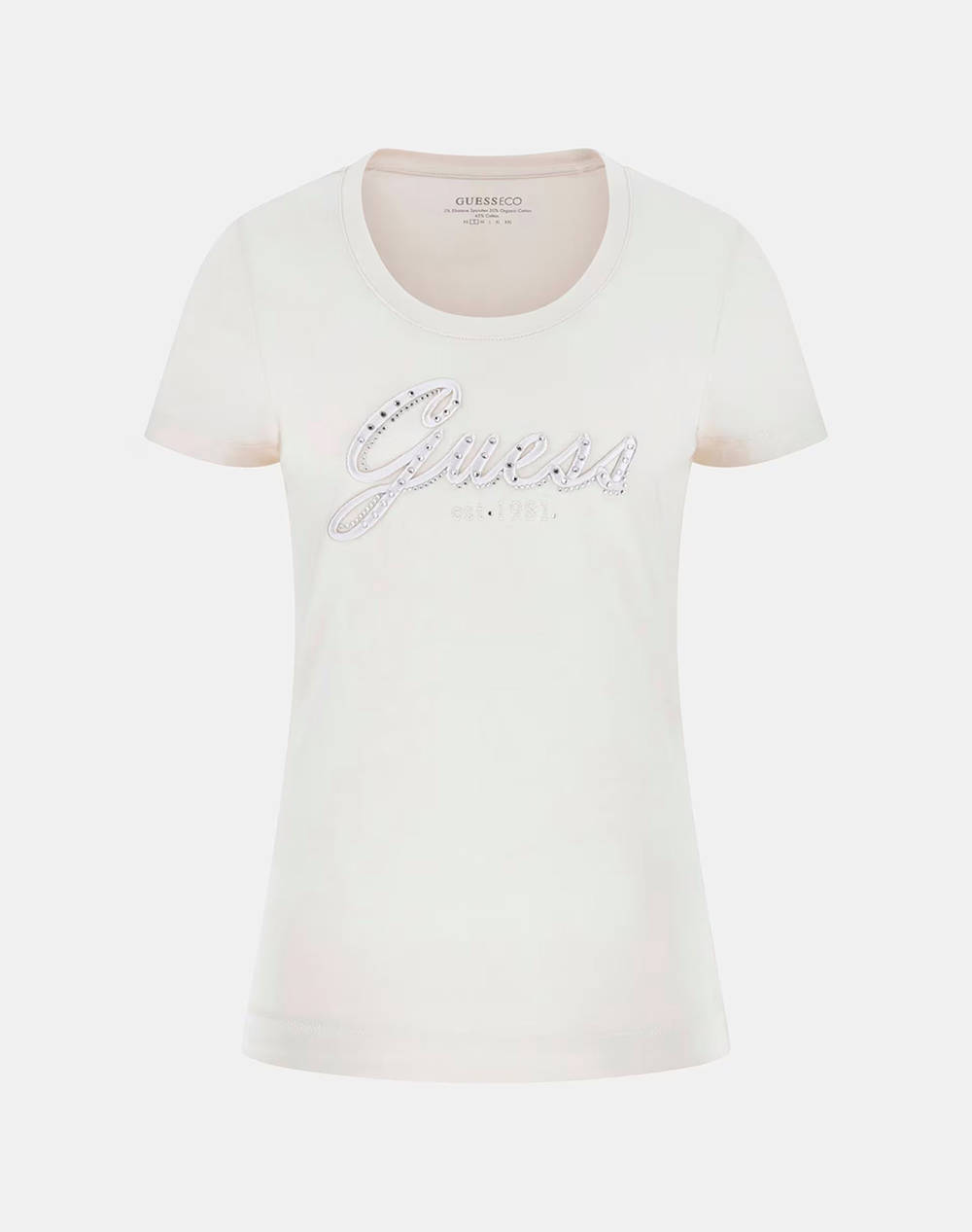 GUESS CN SS EMBRO SCRIPT LOGO TEE МЪЖКА ТЕНИСКА