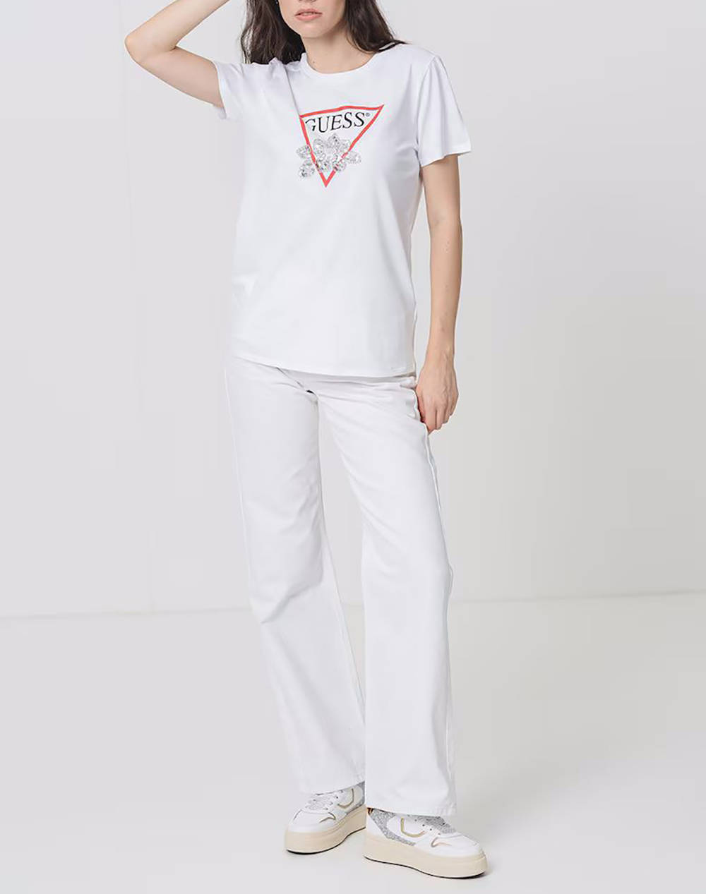GUESS SS FLOWER BLING EASY TEE МЪЖКА ТЕНИСКА