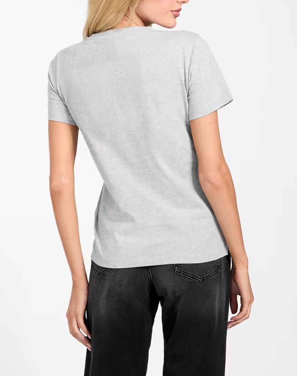 GUESS SS CN KRYSTAL TRIANGLE TEE ДАМСКА БЛУЗА