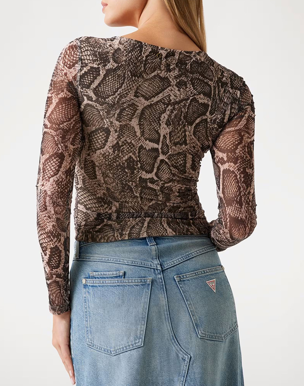 GUESS LS BERNARDETTE TOP ДАМСКА БЛУЗА