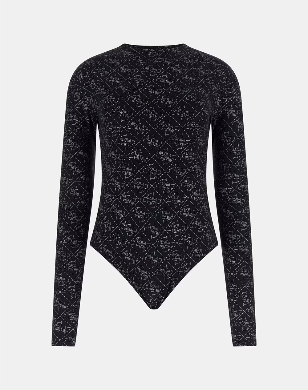 GUESS LS TEODORA LOGO BODY WOMENS BODYSUIT