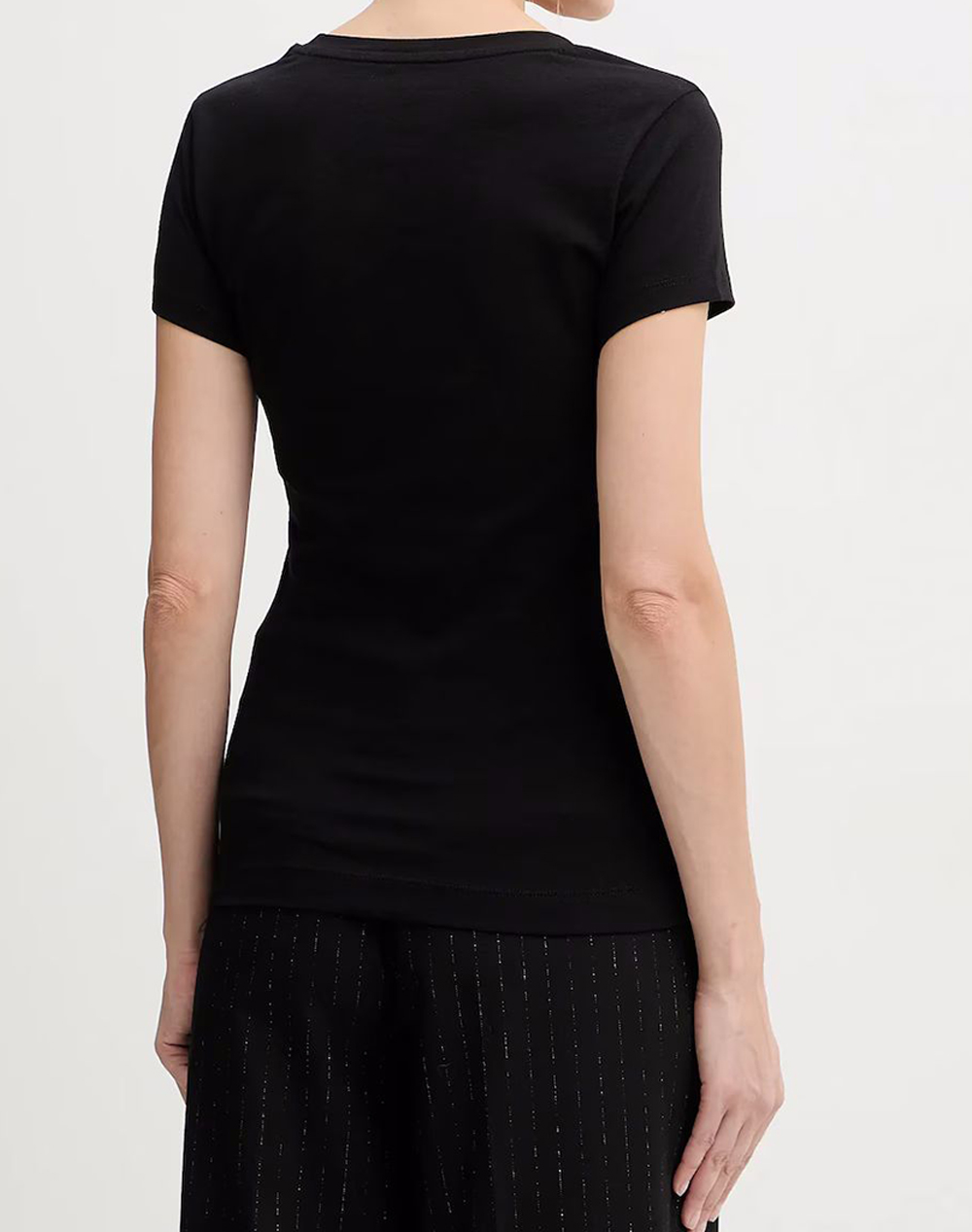 GUESS SS CN PEONY TRIANGLE TEE ДАМСКА БЛУЗА