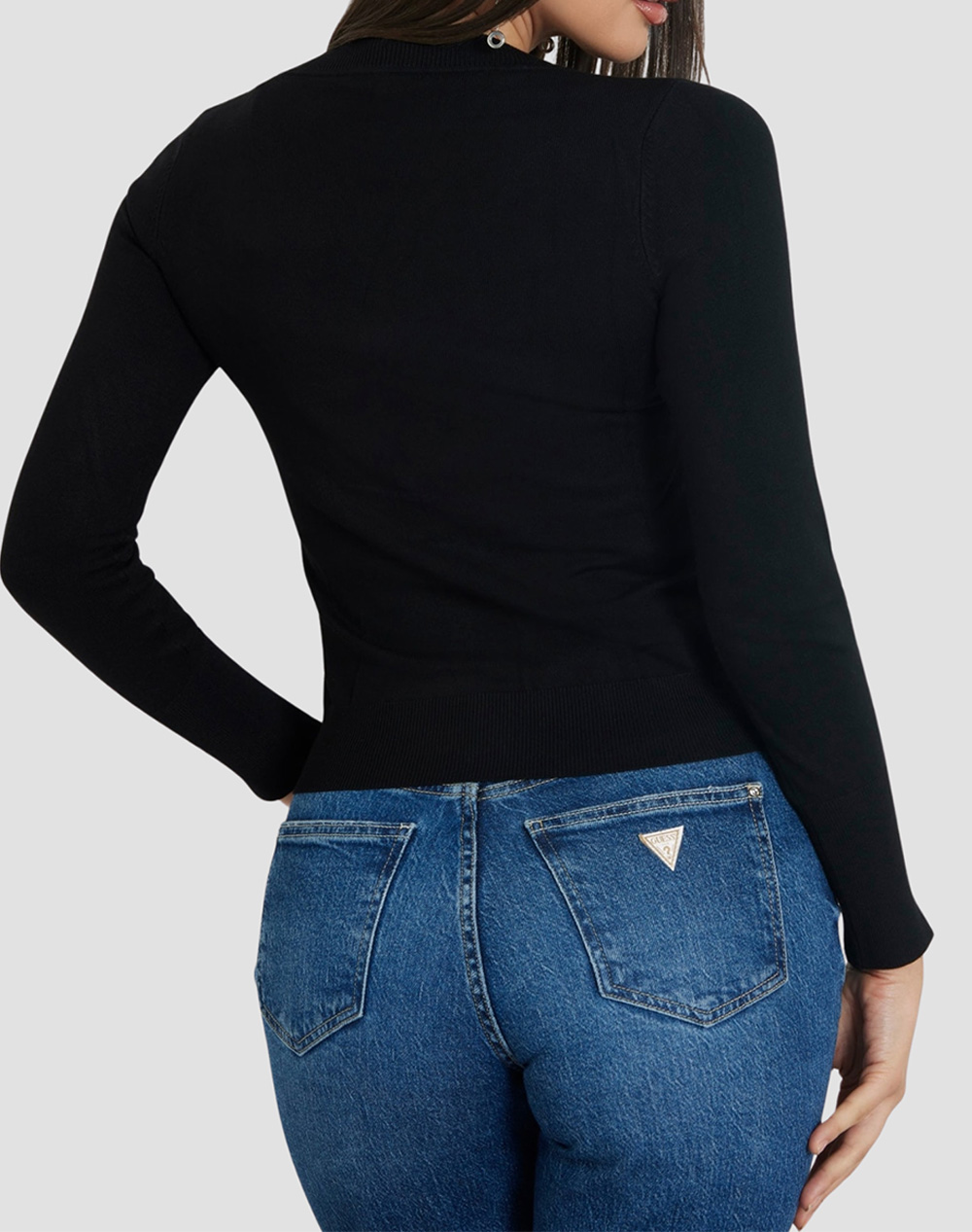 GUESS ZENA CARDI LS SWTR ПЛЕТЕНИ ДАМСКИ ДРЕХИ