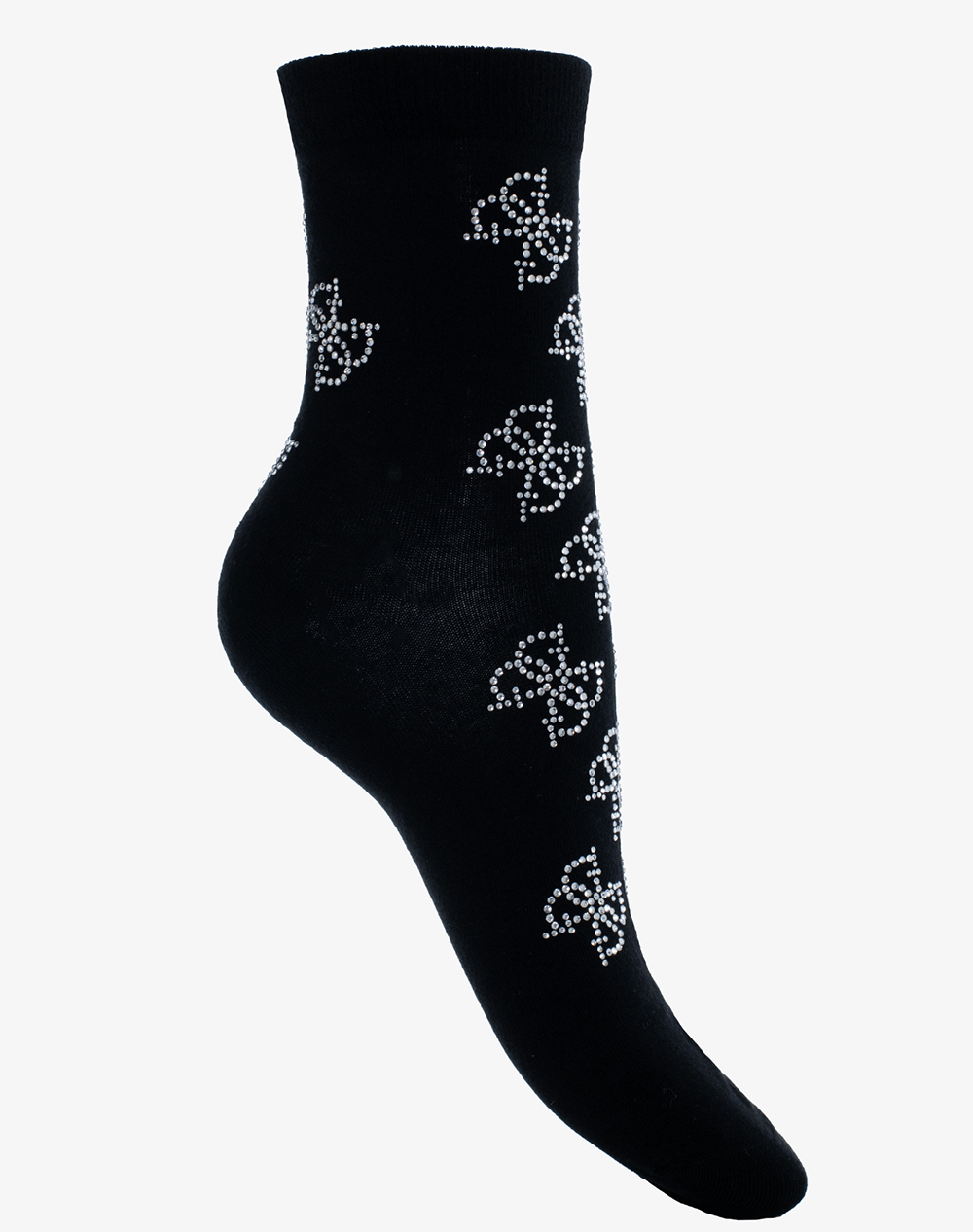 GUESS 4G SHINY COTTON SOCKS WOMENS SOCKS