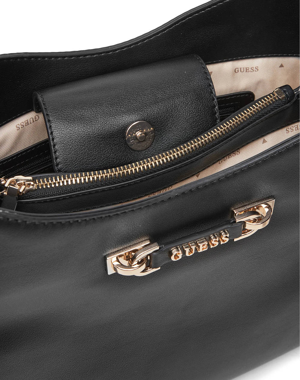 GUESS LEFIA LARGE HOBO ДАМСКА ЧАНТА (Размери: 33 x 24 x 11см.)
