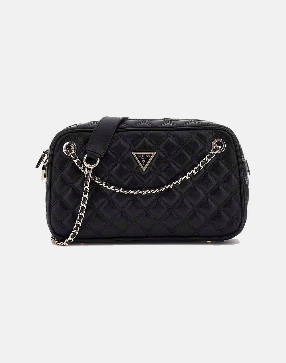 GUESS GIULLY II SHOULDER SATCHEL ДАМСКА ЧАНТА (Размери: 30 x 18 x 7см.)