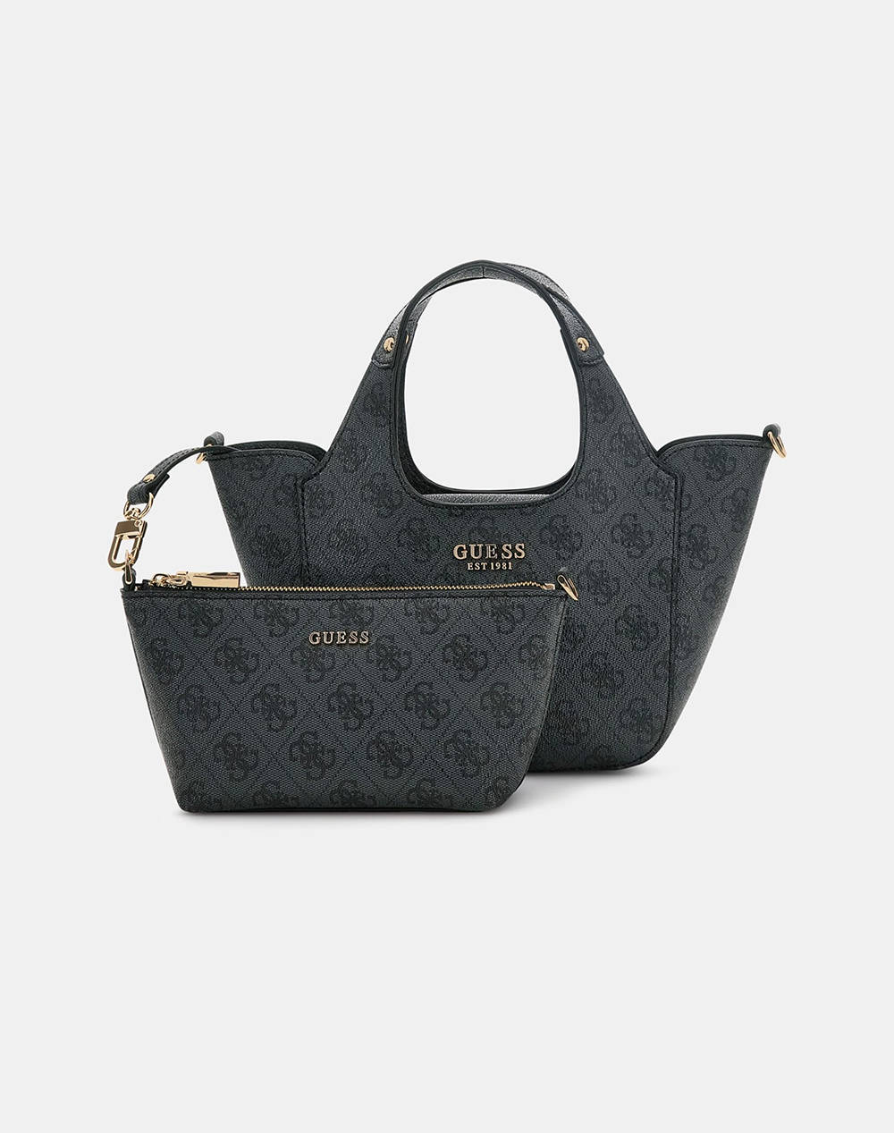 GUESS CALISTA 2 IN 1 MINI TOTE ДАМСКА ЧАНТА(Размери: 27 x 17 x 8см.)