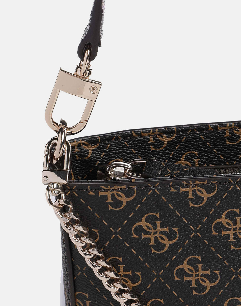 GUESS NOELLE II MINI TP ZP SHLDR BAG ДАМСКА ЧАНТА (Размери: 22 x 14 x 4см.)