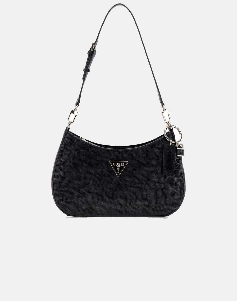 GUESS NOELLE II TOP ZIP SHOULDER BAG ДАМСКА ЧАНТА (Размери: 29 x 18 x 6см.)