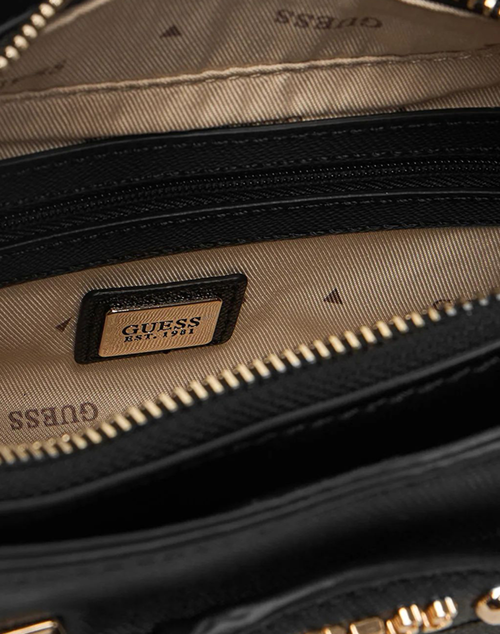 GUESS MIMINA TOP ZIP SHOULDER BAG WOMENS BAG