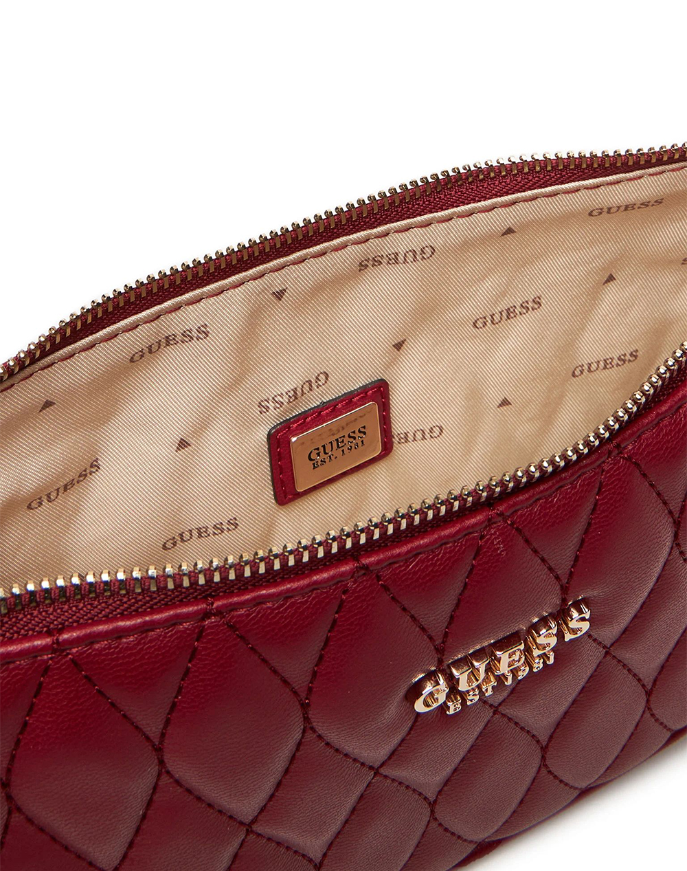 GUESS VALLA MINI TOP ZIP SHLDR BAG WOMENS BAG