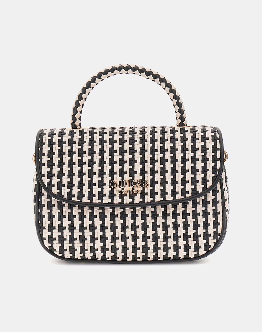 GUESS MIREMA TOP HANDLE FLAP WOMENS BAG