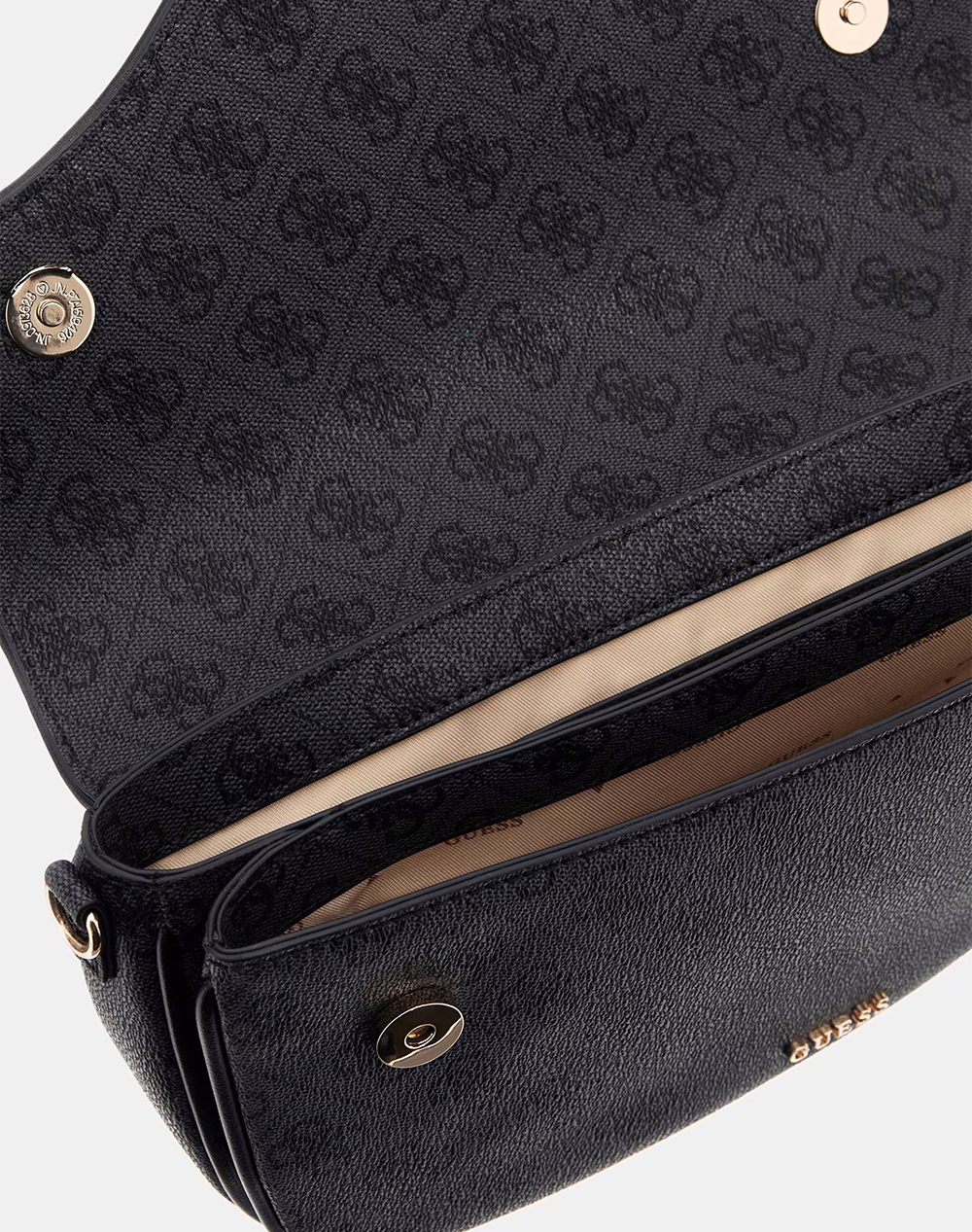 GUESS DEA FLAP SHOULDER BAG WOMENS BAG