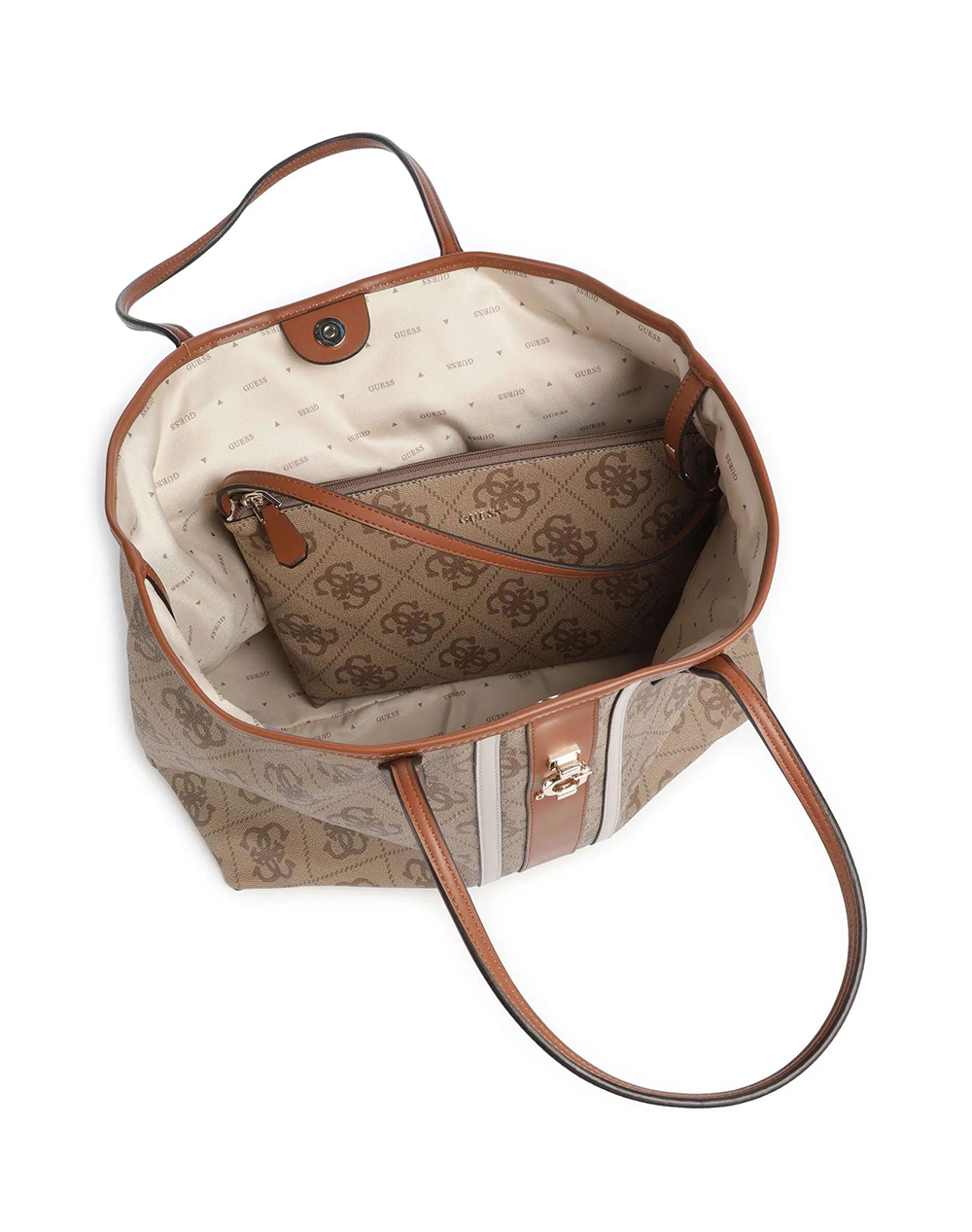 GUESS ERENIA LARGE 2 IN 1 TOTE WOMENS BAG