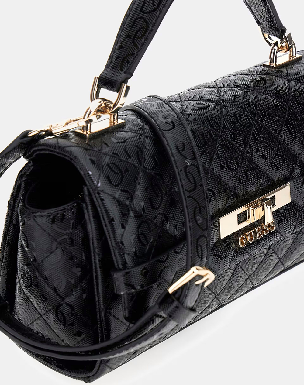 GUESS IDRA TOP HANDLE FLAP WOMENS BAG