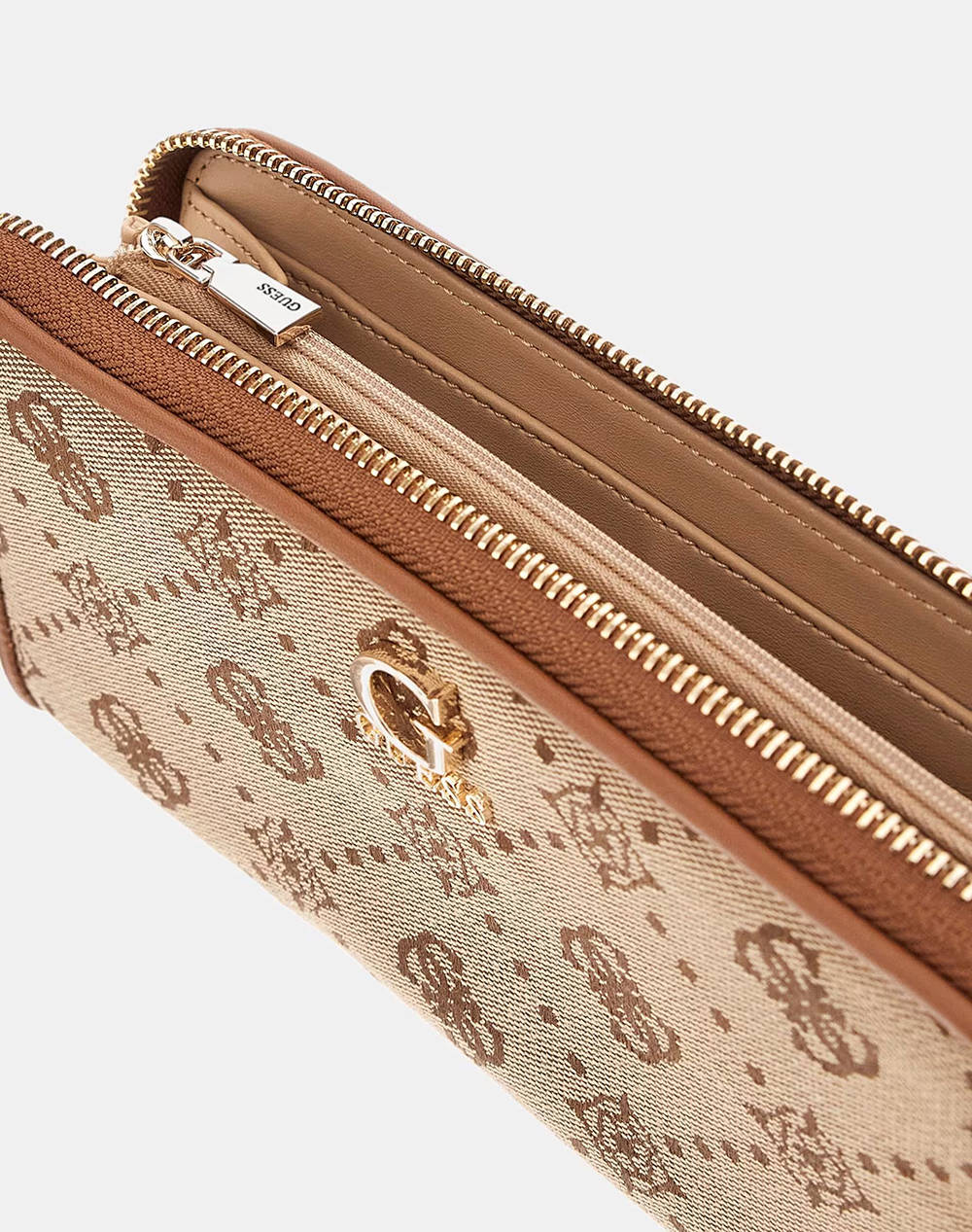 GUESS NEDA SLG LARGE ZIP AROUND ДАМСКИ АКСЕСОАРИ (Размери: 21 x 10 x 2см.)