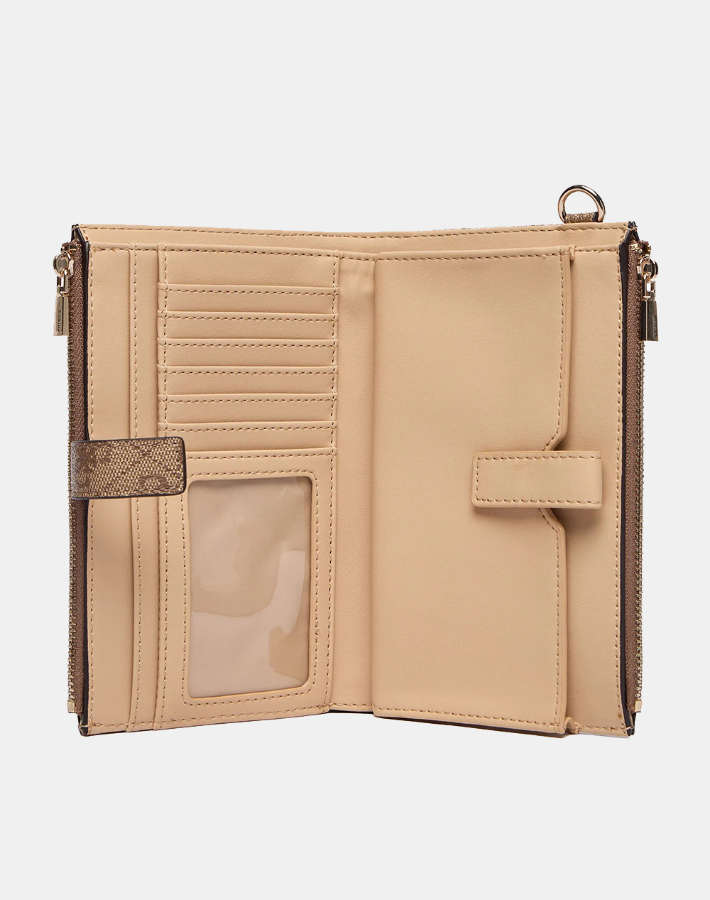 GUESS LAUREL II SLG DBL ZIP ORGNZR WOMENS ACCESSORIES