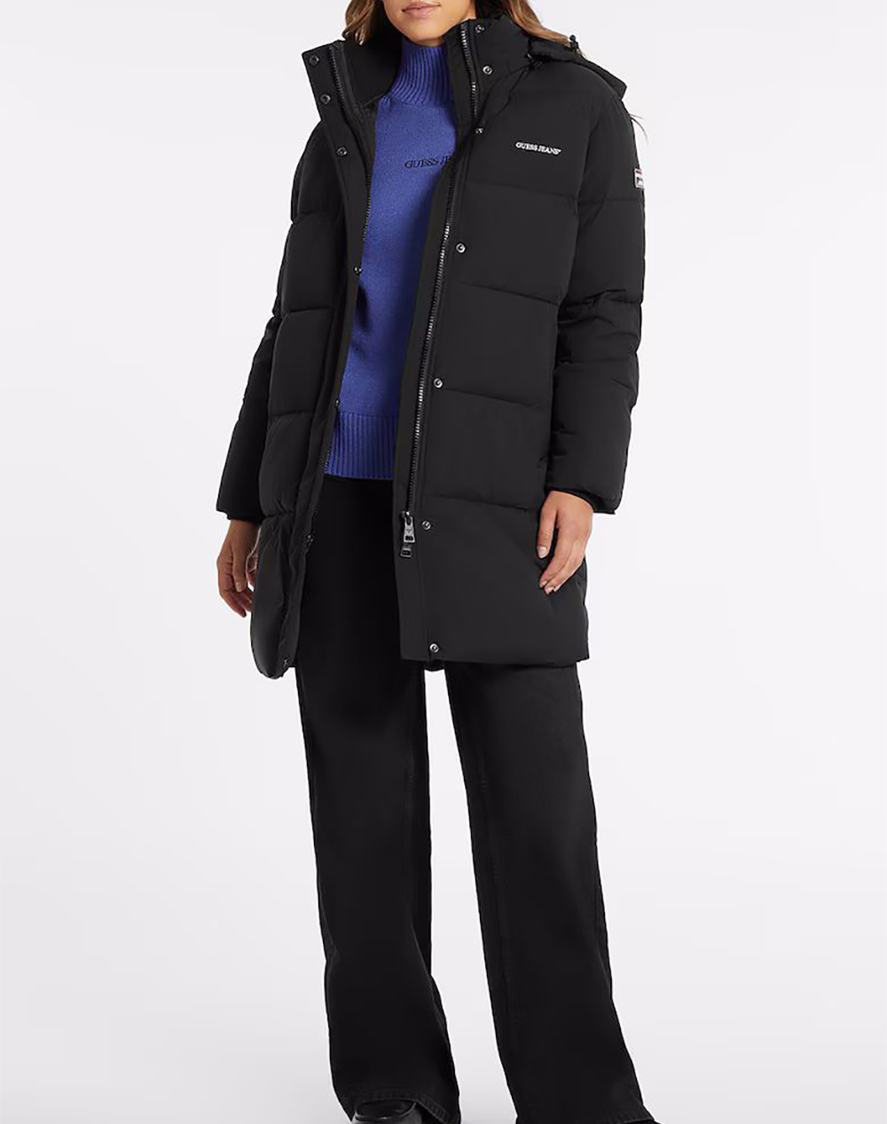 GUESS JEANS GJ MID LENGHT PUFFER JKT ДАМСКО ЯКЕ