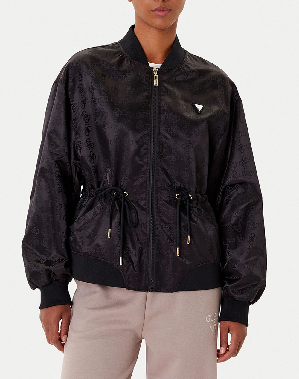 GUESS JEANS 4G AOP FULL ZIP JACKET ДАМСКО ЯКЕ