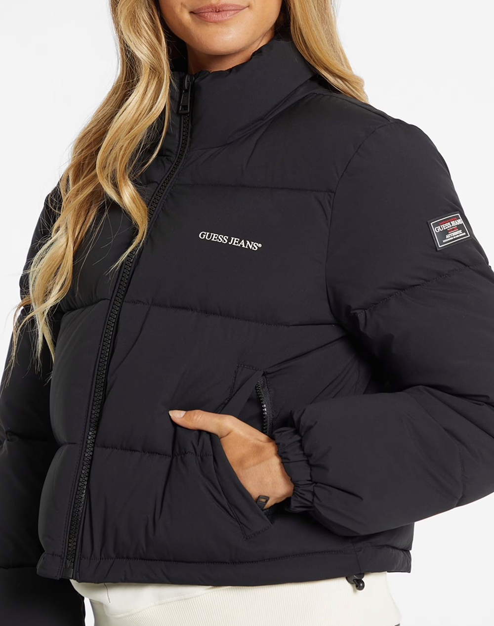 GUESS JEANS GJ CROPPED PUFFER ДАМСКО ПАЛТО