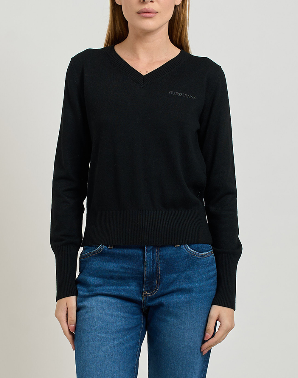 GUESS JEANS GJ LS VN GUESS J EMB ПЛЕТЕНИ ДАМСКИ ДРЕХИ