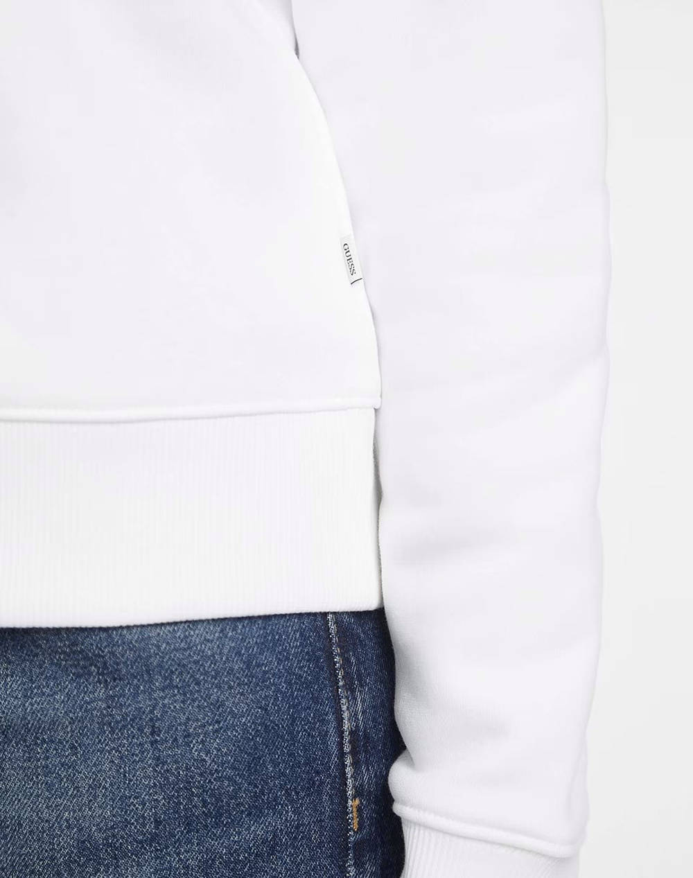 GUESS JEANS GJ CN REG LOGO EMB SWEAT WOMENS SWEATSHIRT