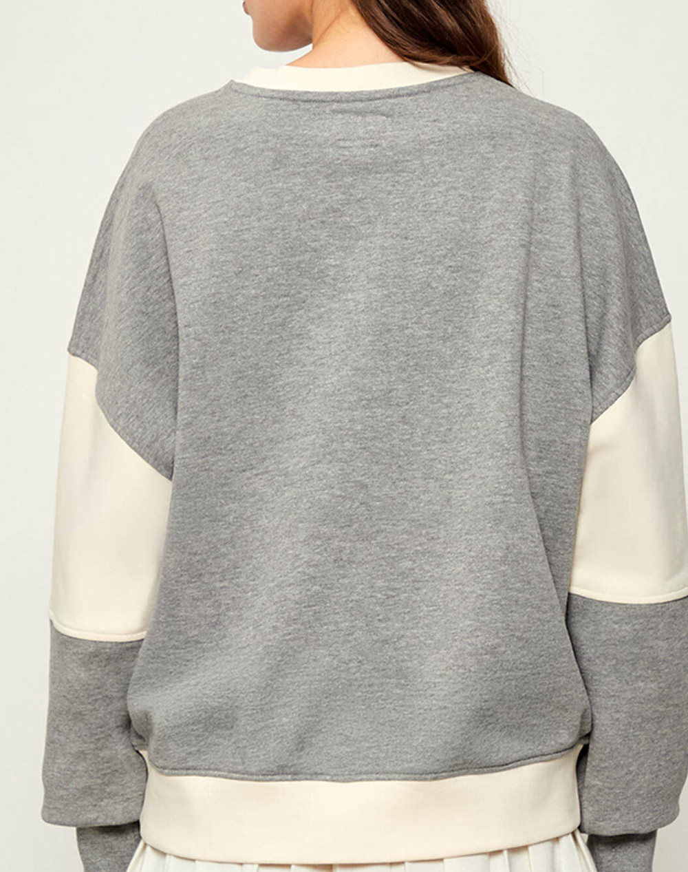 GUESS JEANS GJ CN OS RACKET PIECED SWEAT WOMENS SWEATSHIRT