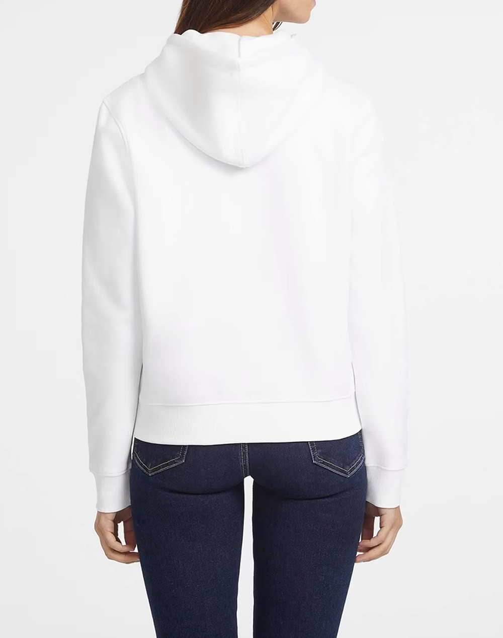 GUESS JEANS GJ HOOD REG MINI TRIANG SWEAT WOMENS SWEATSHIRT