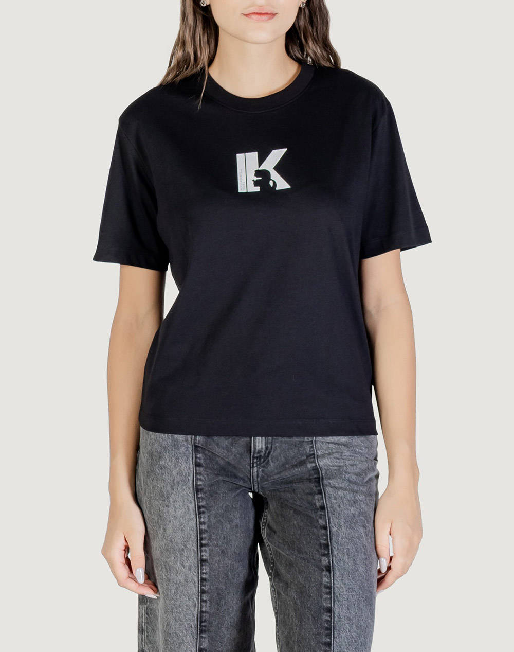 KARL LAGERFELD JEANS KLJ REG K LOGO TEE