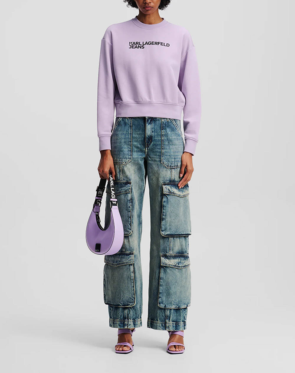 KARL LAGERFELD JEANS KLJ REG ESSENTIAL LOGO SWEAT