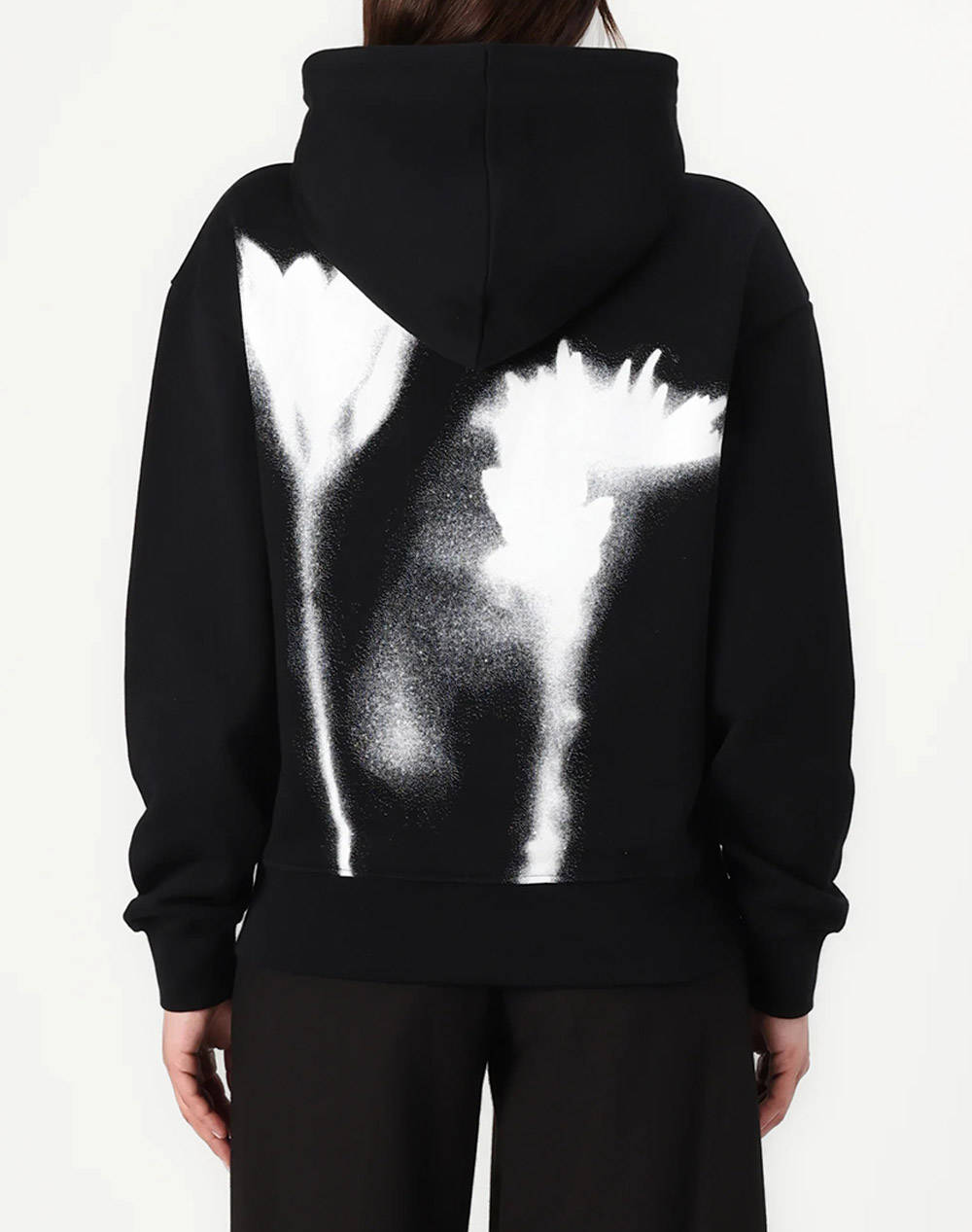KARL LAGERFELD JEANS KLJ RELAX FLOWER HOODIE