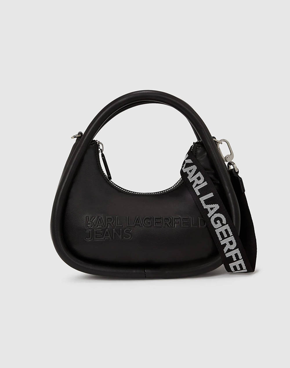 KARL LAGERFELD JEANS KLJ PUFFY PU TOP HANDLE (Размери: 25 x 11/18 x 9см.)