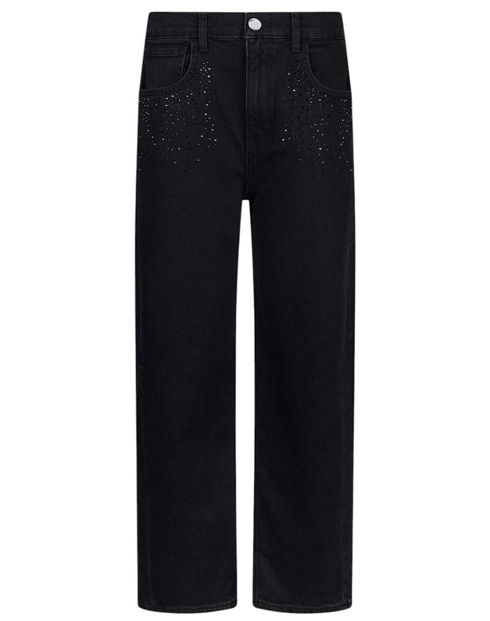 LIU JO DENIM_UF5D02_ECS PANT.BOY CULT STRASS ДАМСКИ ПАНТАЛОНИ
