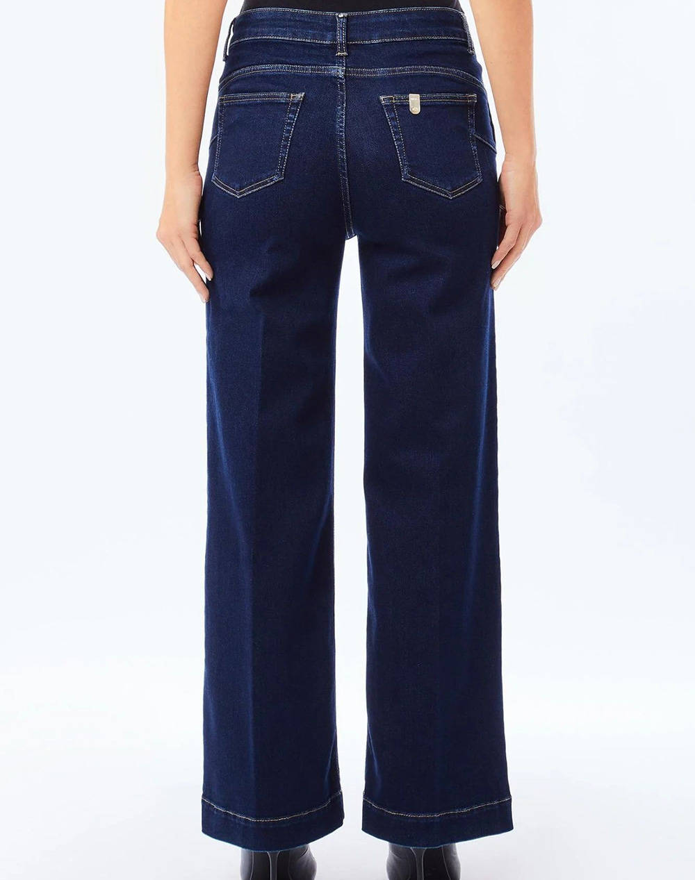 LIU JO DENIM_UF5D32_B.UP FLARE BUTTON H.W. ДАМСКИ ДЪНКИ
