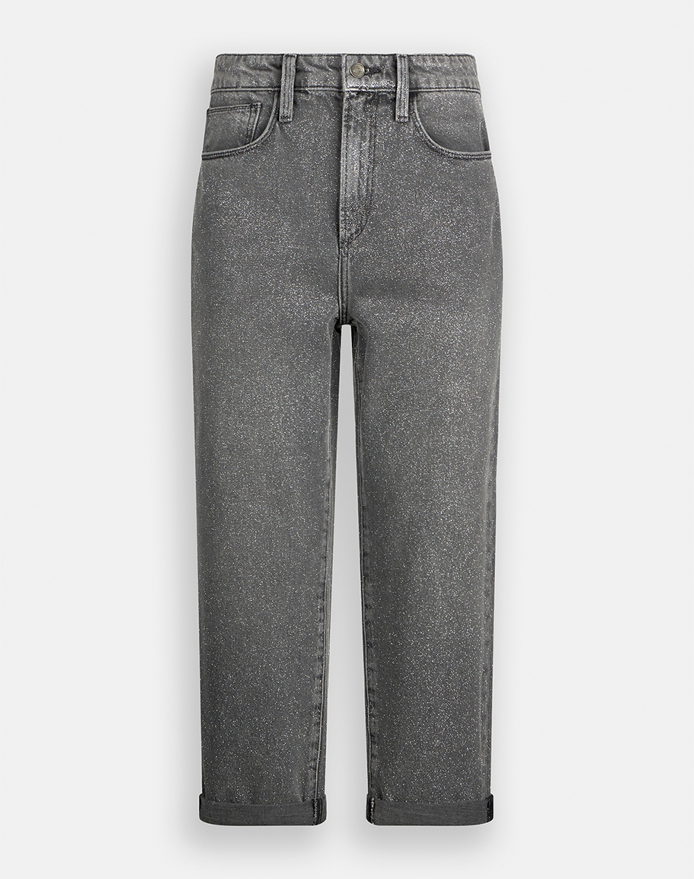 LIU JO BLACK_UF5D27_PANT.STRAIGHT FIT H.W. ДАМСКИ ПАНТАЛОНИ