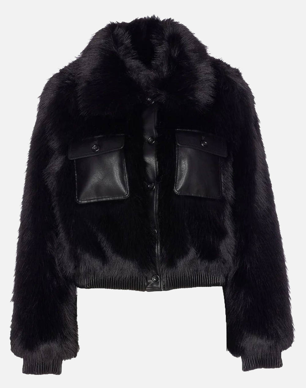 LIU JO BLACK_CF5C21_BLOUSON C/ DETTAGLIO WOMENS JACKET