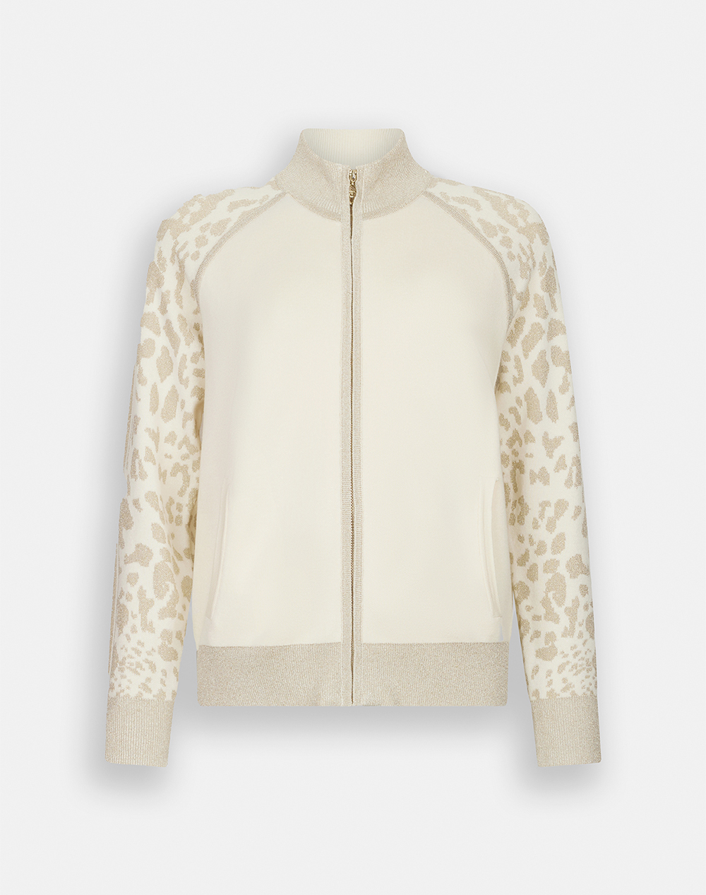 LIU JO SPORT_TF5M19_ECS MAGLIA ZIPPATA M/L ДАМСКА БЛУЗА