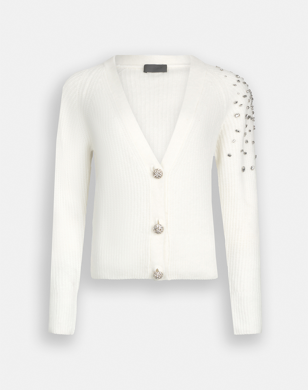 LIU JO BLACK_CF5M21_MAGLIA APERTA M/L ДАМСКА БЛУЗА