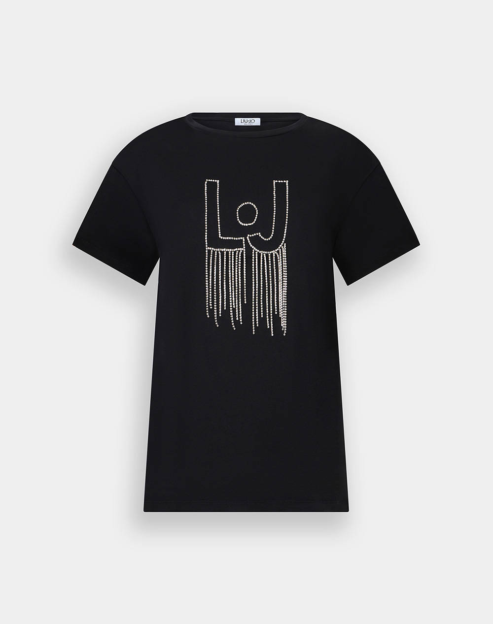 LIU JO DENIM_UF5J15_T-SHIRT MODA M/C ДАМСКА ТЕНИСКА