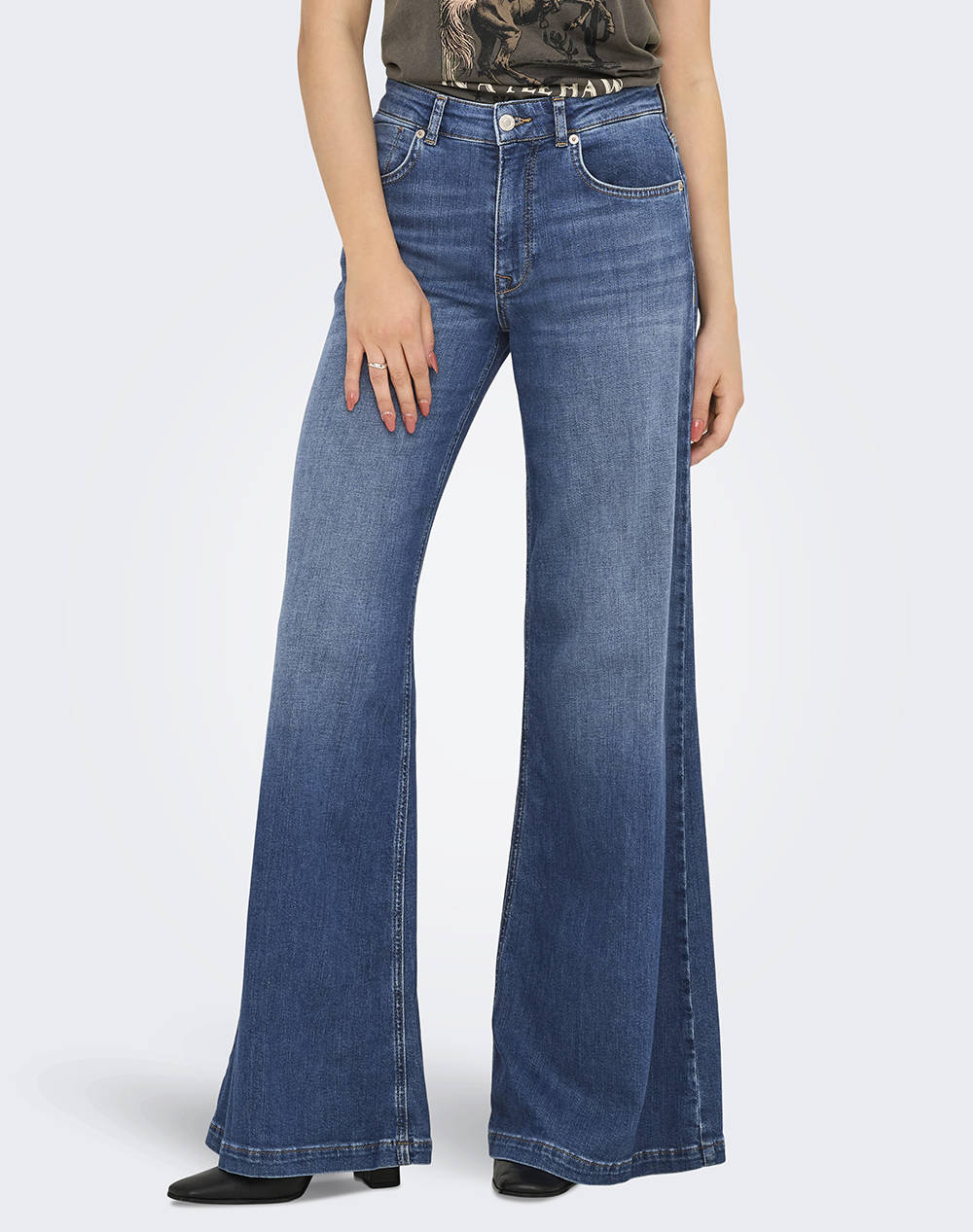 ONLY ONLCALIFORNIA MW WIDE FLARE DNM REA